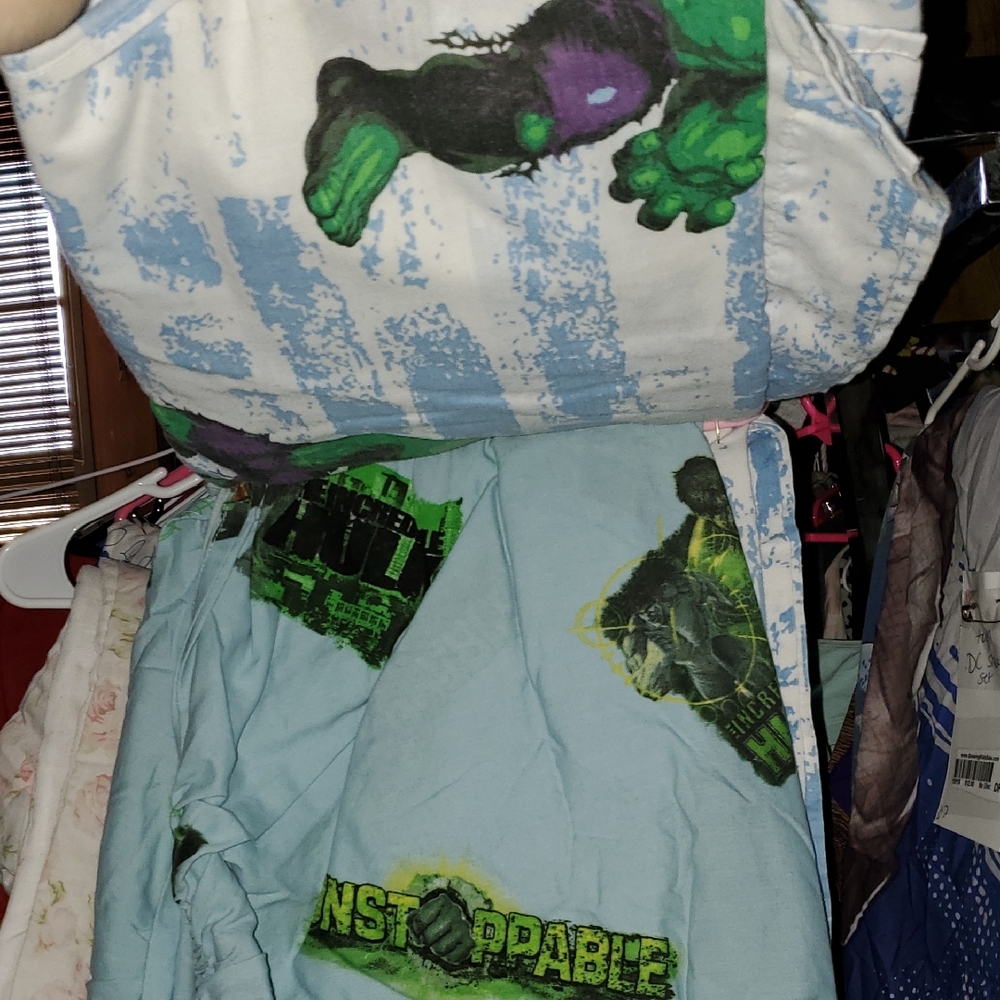 Hulk Twin Sheet Set
